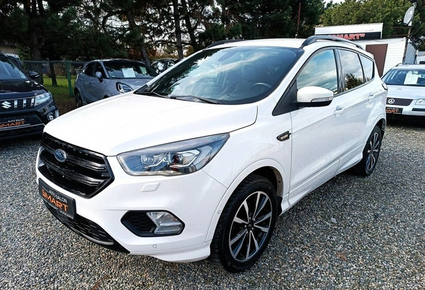 Ford Kuga cena 87900 przebieg: 88000, rok produkcji 2018 z Leśna małe 436